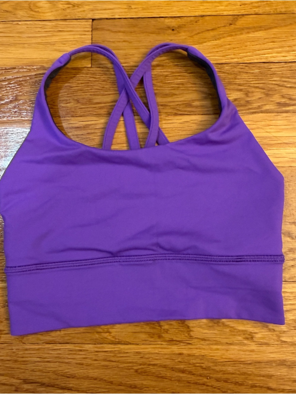 Lululemon Energy Longline Bra *Medium Support B–D Cups Atomic Purple - Size 2 - Picture 5 of 6